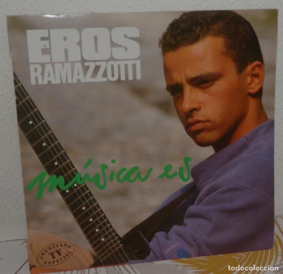 Discos de vinilo: DISCO LP DE VINILLO DE EROS RAMAZZOTTI
