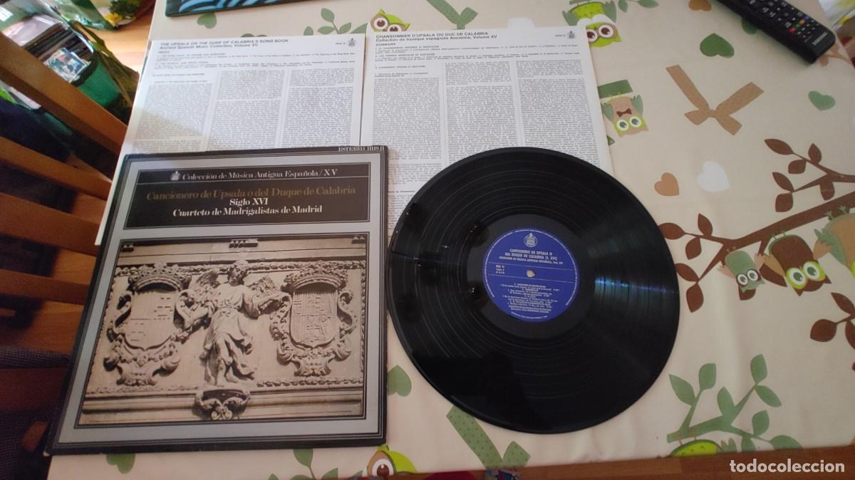 Discos de vinilo: CANCIONERO DE UPSALA O DEL DUQUE DE CALABRIA-LP GATEFOLD-LETRAS