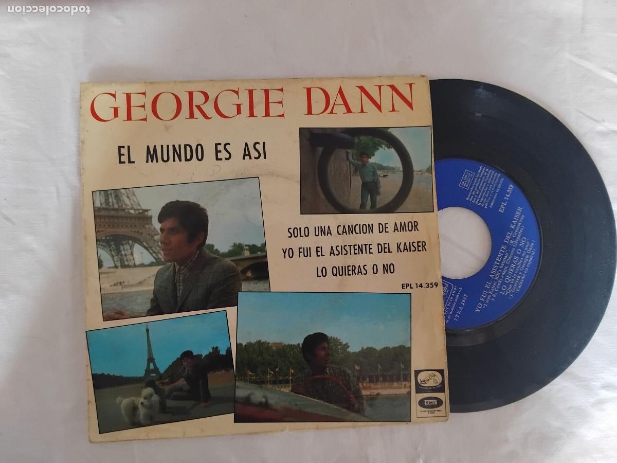Discos de vinilo: GEORGIE DANN. EL MUNDO ES ASI + 3. EP EMI 1967.