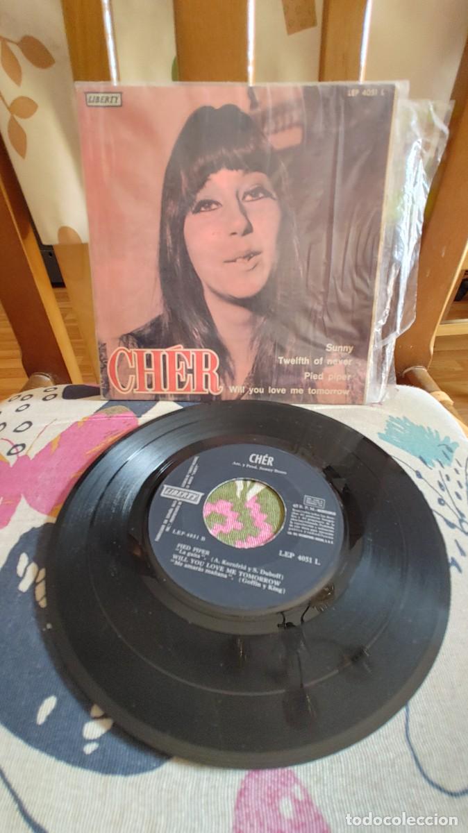 Discos de vinilo: CHER-EP SUNNY +3-SPAIN 1966 - Foto 1