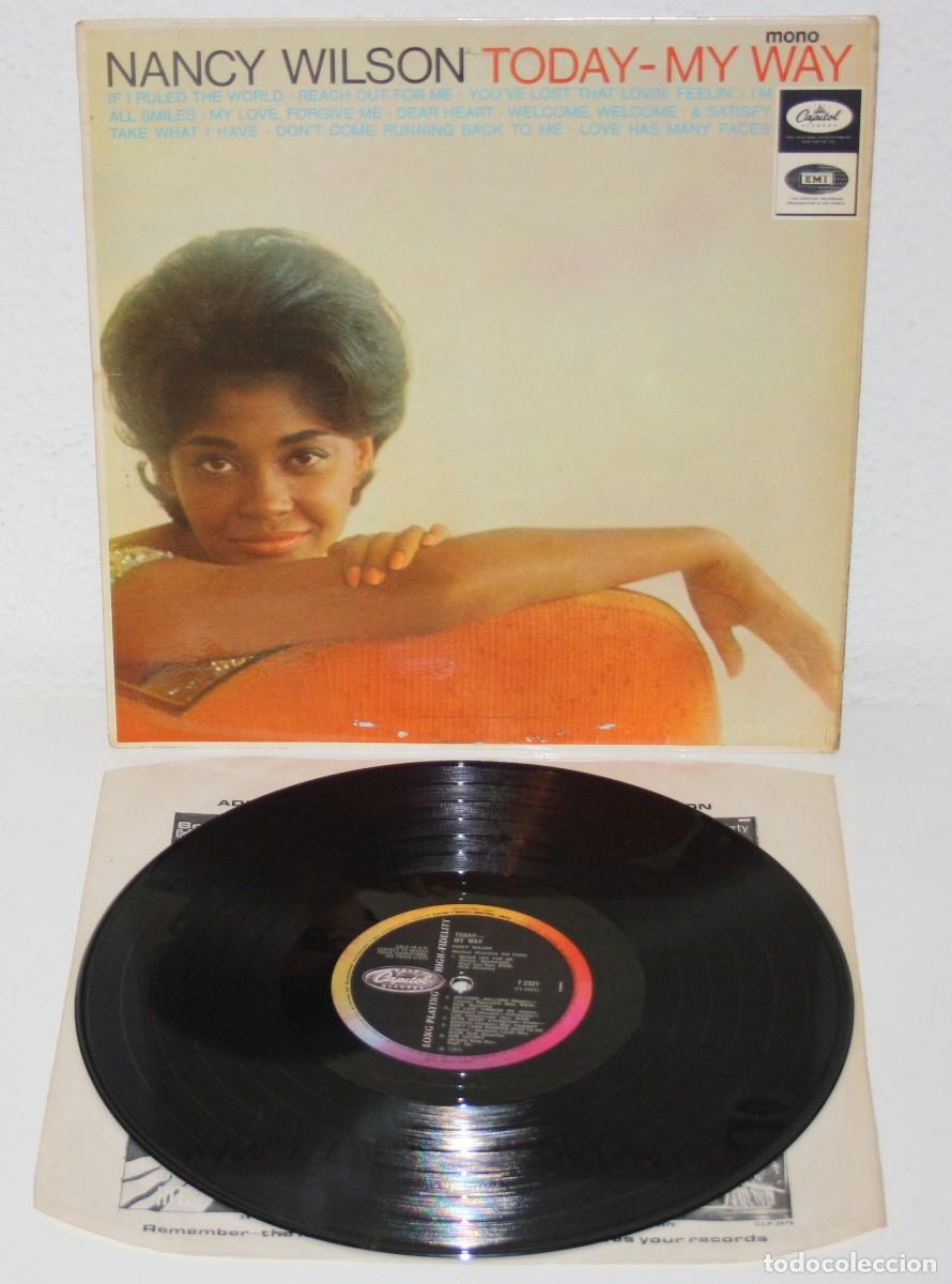 Discos de vinilo: NANCY WILSON Today - My Way 1965 UK Original LP Capitol T2321 Soul Jazz Vinilo