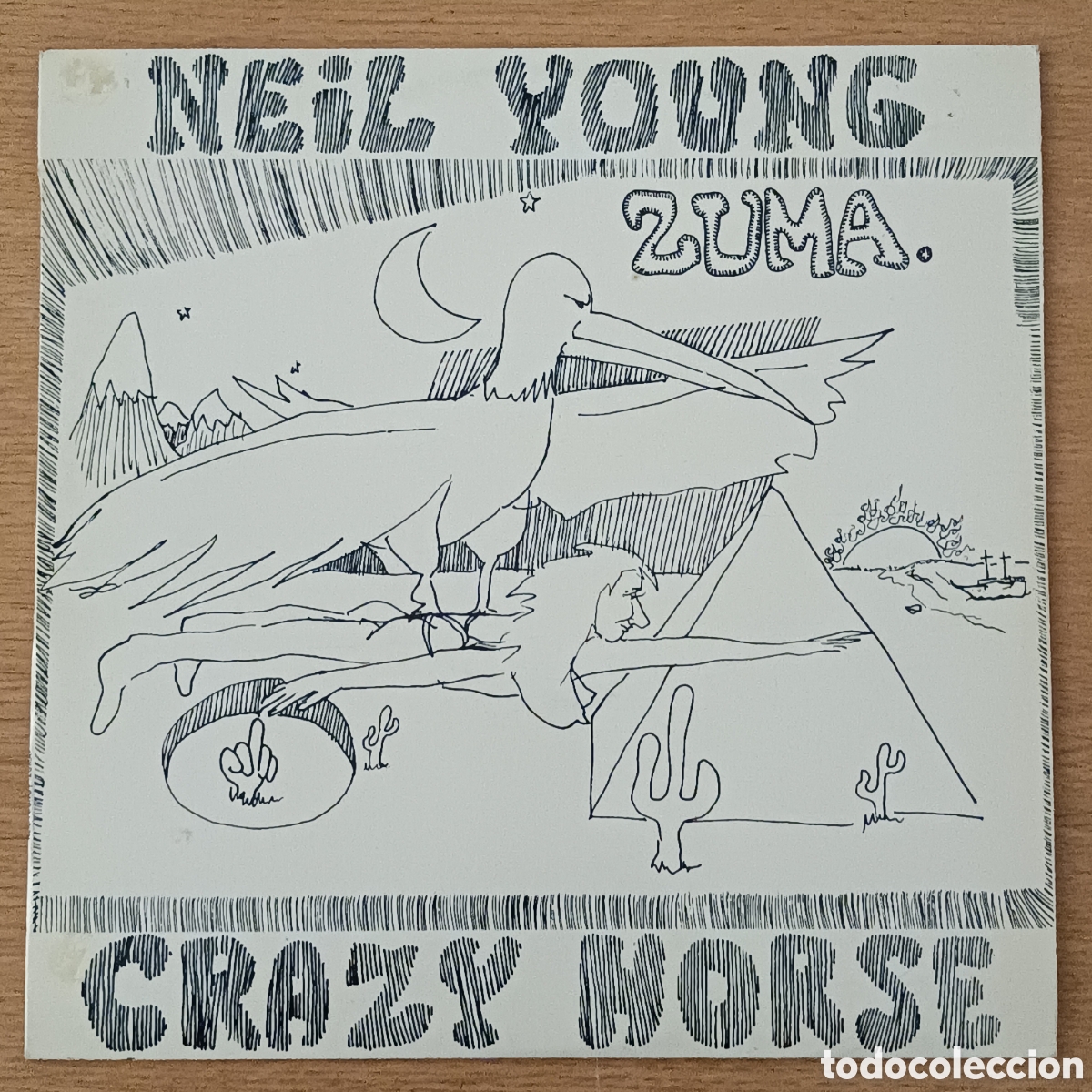 Discos de vinilo: Neil Young With Crazy Horse LP Zuma
