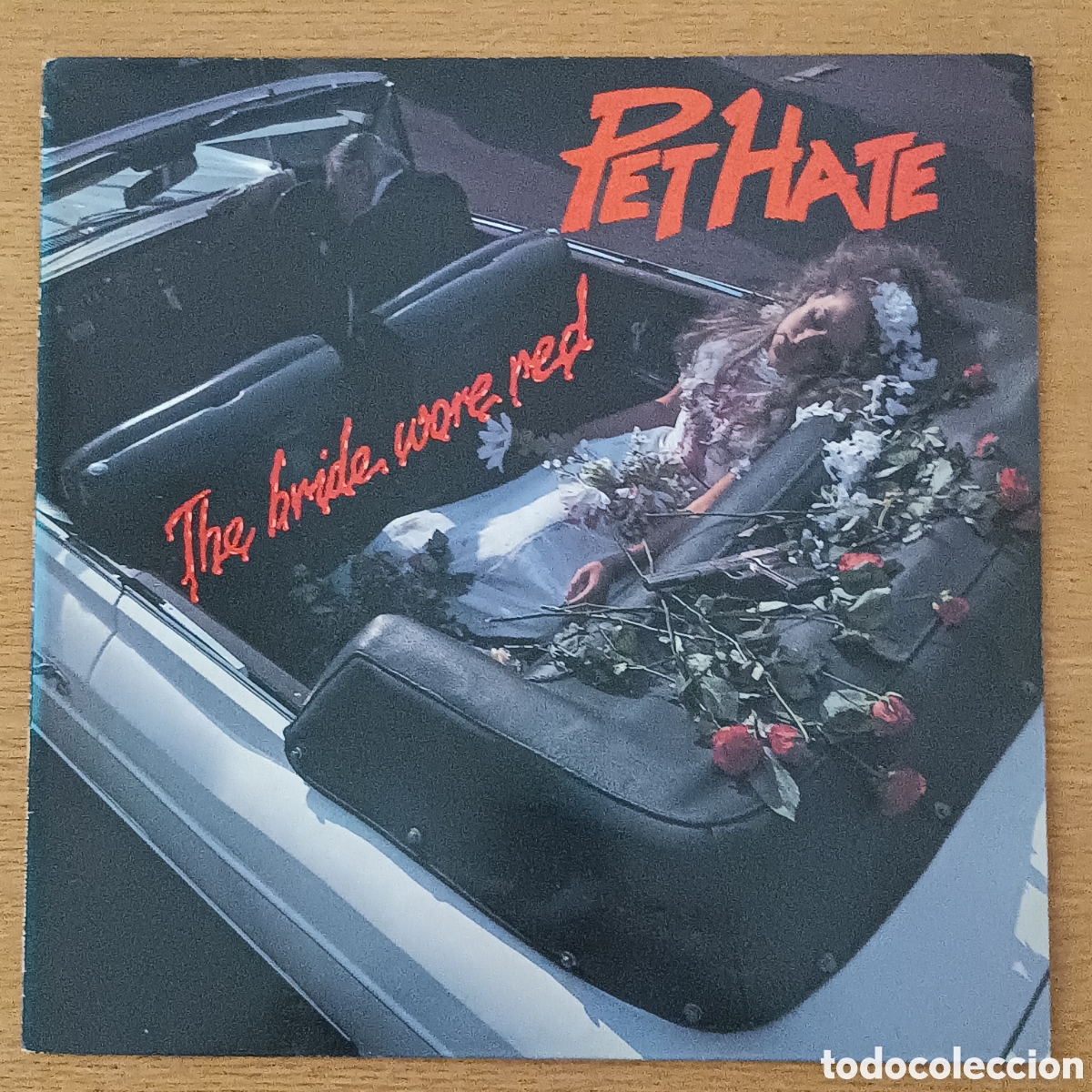 Discos de vinilo: Pat Hate LP The Bride Wore Red