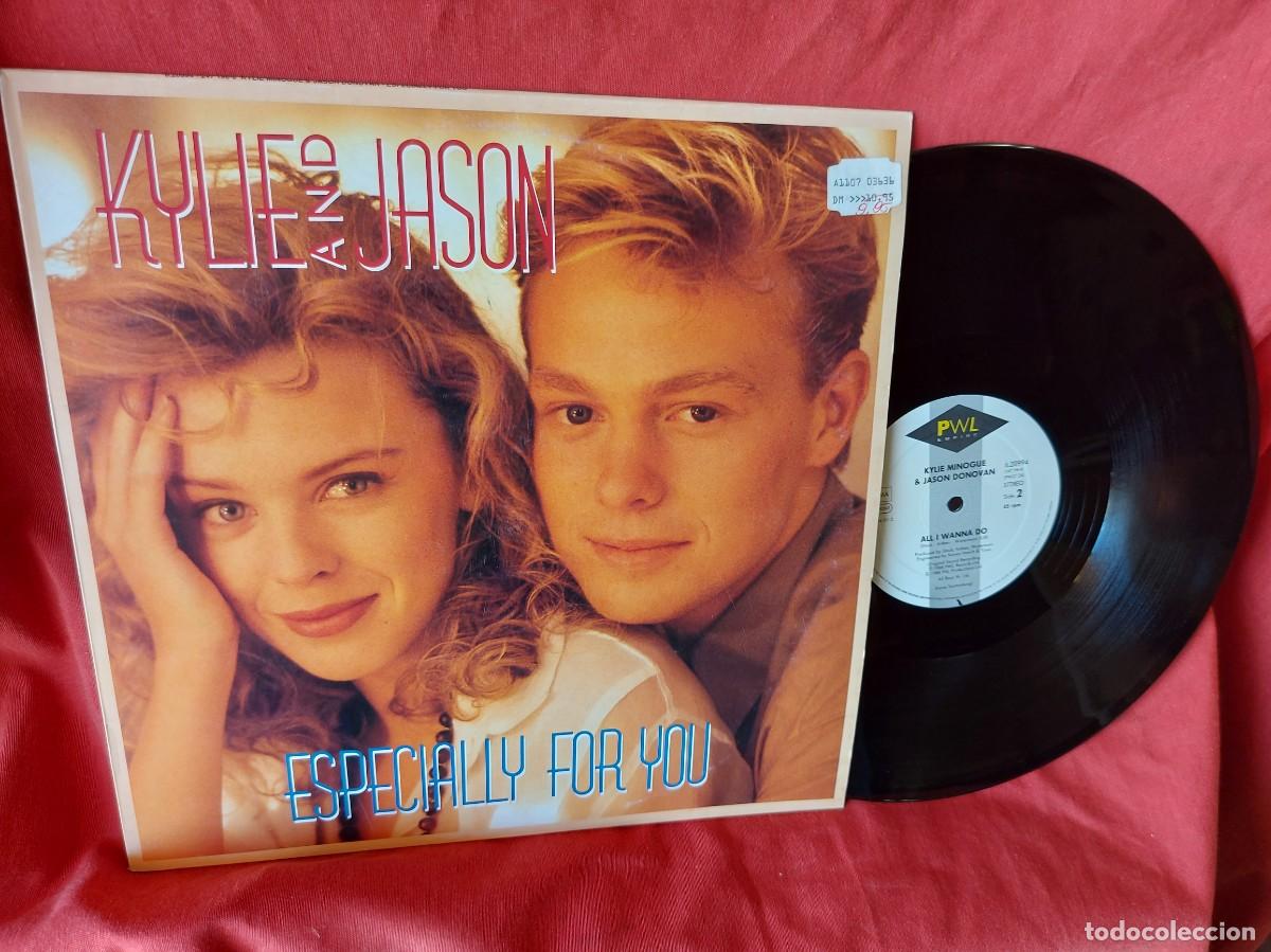 Discos de vinilo: MAXI SINGLE KYLIE MINOGUE Y JASON DONOVAN 1988 ( PEDIDOS MINIMOS 10 &euro; ) , CAJA N&ordm;1 - LP