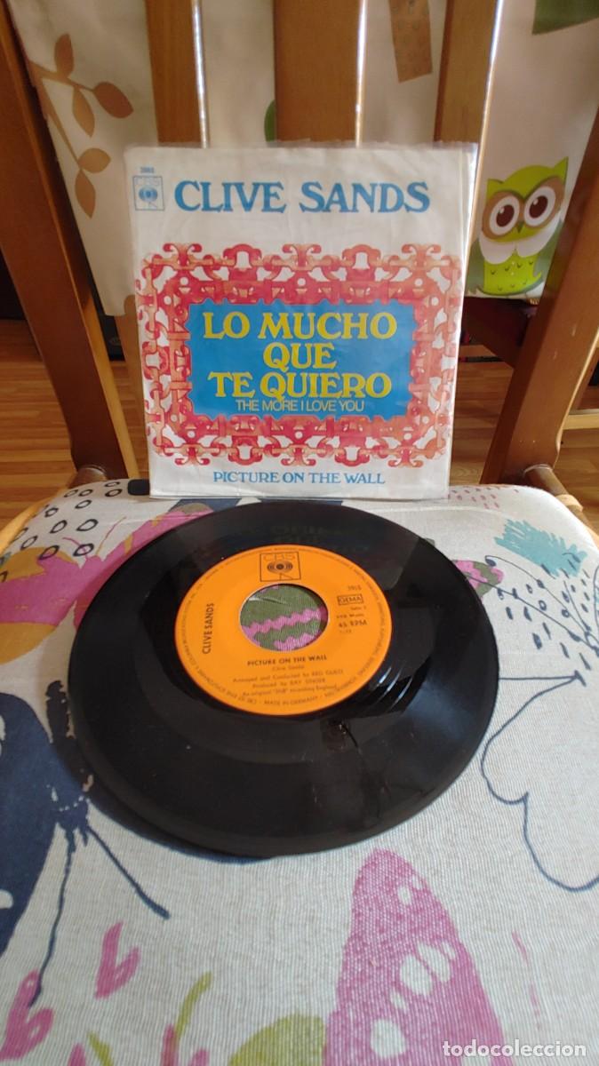 Discos de vinilo: CLIVE SANDS-SINGLE LO MUCHO QUE TE QUIERO