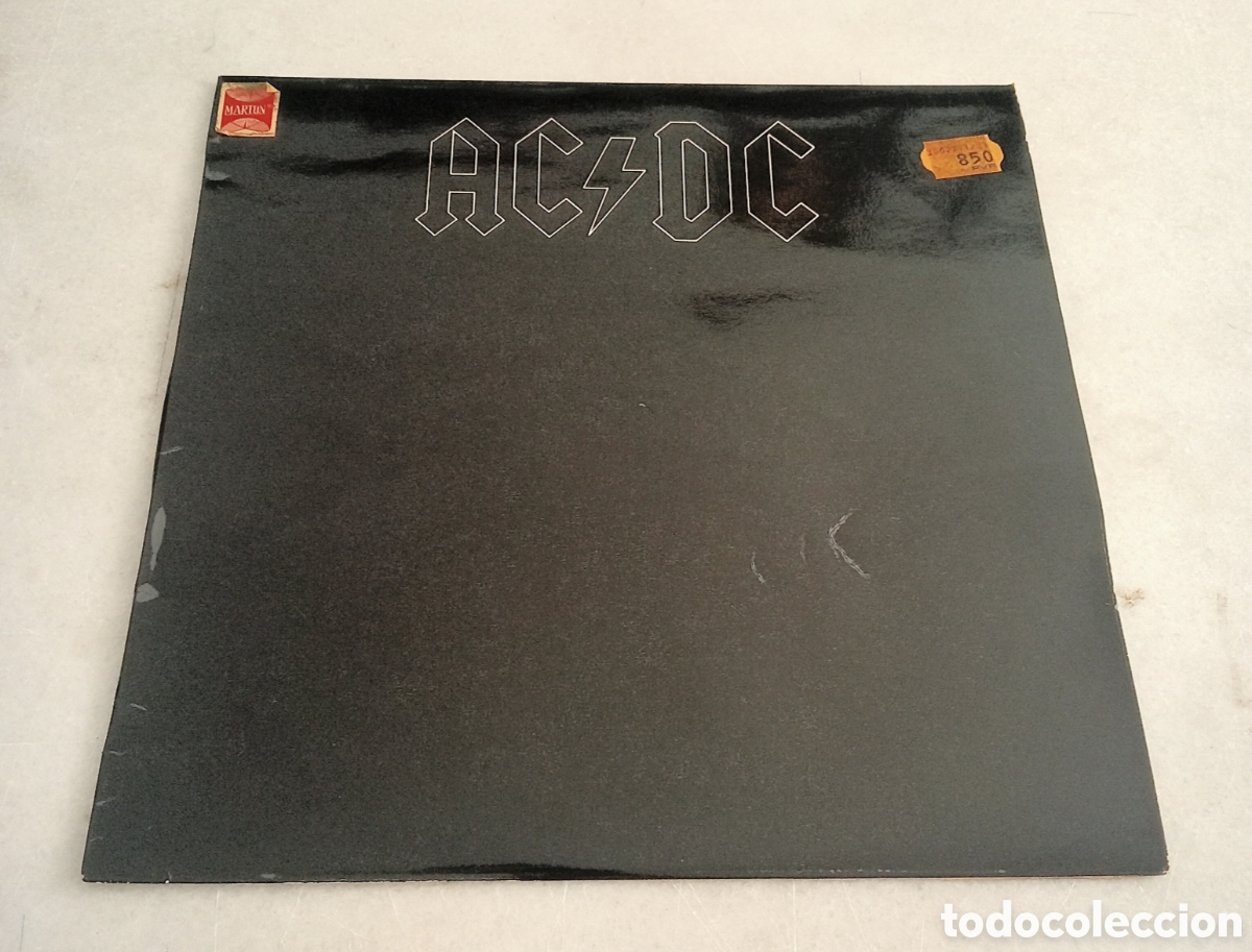 Discos de vinilo: LP VINILO ACDC (1980).