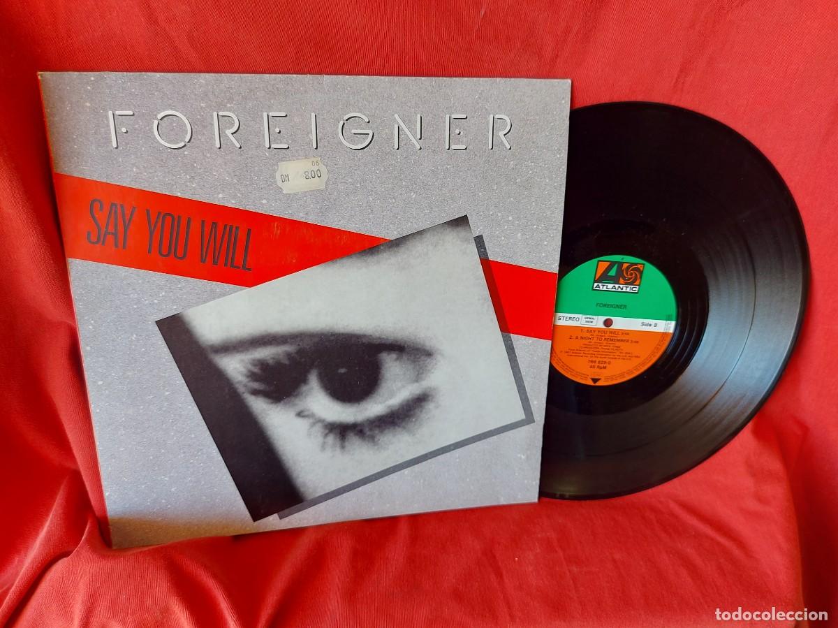 Discos de vinilo: MAXI SINGLE BANDA FOREIGNER 1987 ( PEDIDOS MINIMOS 10 &euro; ) , CAJA N&ordm;1 - LP
