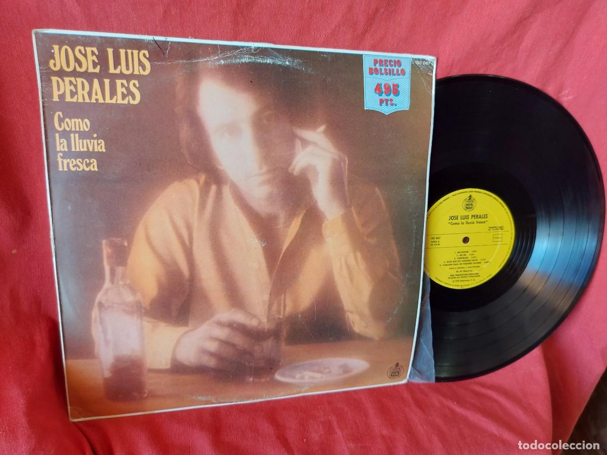 Discos de vinilo: LP JOSE LUIS PERALES COMO LA LLUVIA FRESCA 1978 ( PEDIDOS MINIMOS 10 &euro; ) , CAJA N&ordm;1 - LP