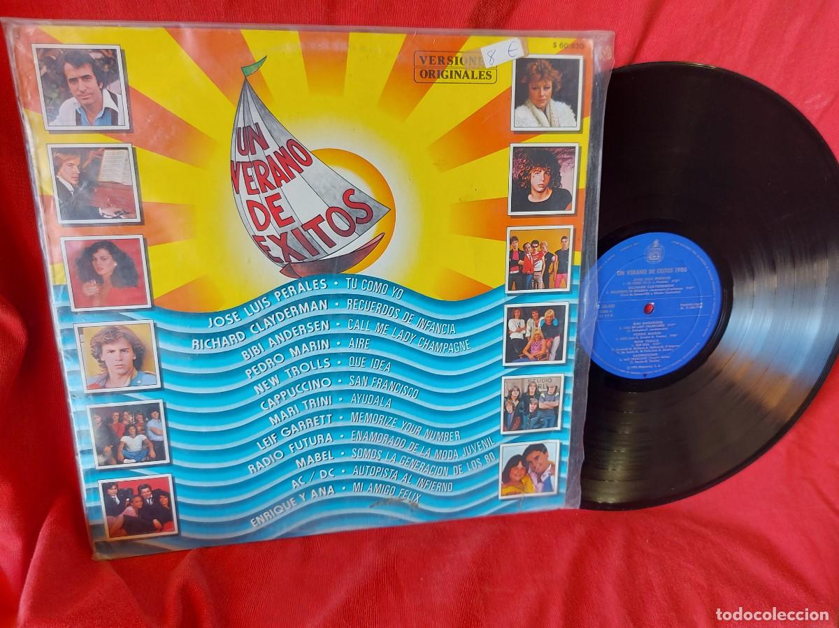Discos de vinilo: LP UN VERANO DE EXITOS 1980 ( PEDIDOS MINIMOS 10 &euro; ) , CAJA N&ordm;1 - LP
