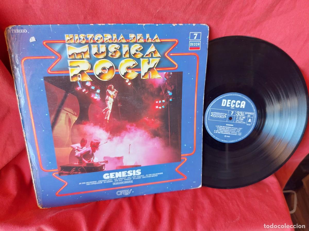 Discos de vinilo: LP GENESIS HISTORIA DE LA MUSICA ROCK 1981( PEDIDOS MINIMOS 10 &euro; ) , CAJA N&ordm;1 - LP