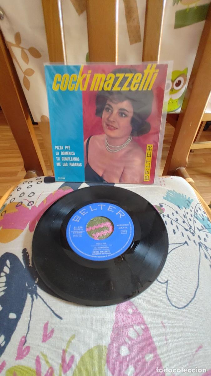 Discos de vinilo: COCKI MAZZETTI-EP PIZZA PYE +3