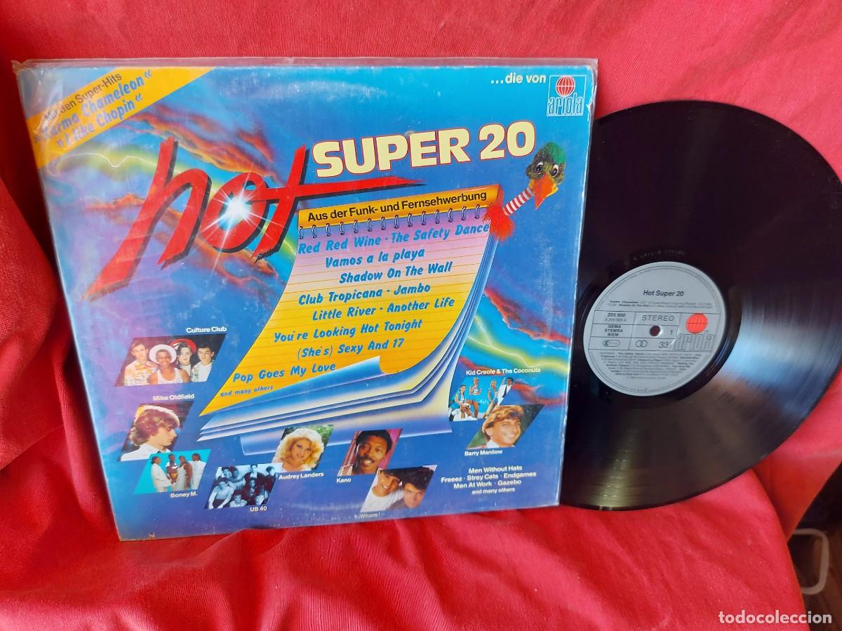 Discos de vinilo: LP HOT SUPER 20 1983 ( PEDIDOS MINIMOS 10 &euro; ) , CAJA N&ordm;1 - LP