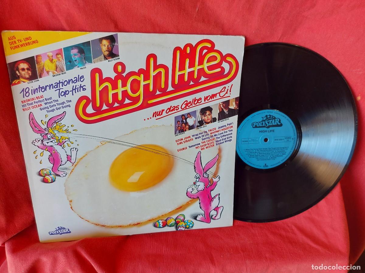 Discos de vinilo: LP HIGH LIFENUR DAS GELBE VOM EI 1986 ALEMANIA ( PEDIDOS MINIMOS 10 &euro; ) , CAJA N&ordm;1 - LP