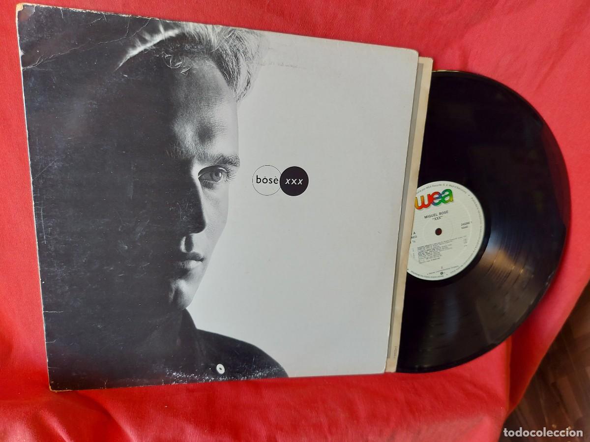 Discos de vinilo: LP MIGUEL BOSE XXX 1987 ( PEDIDOS MINIMOS 10 &euro; ) , CAJA N&ordm;1 - LP
