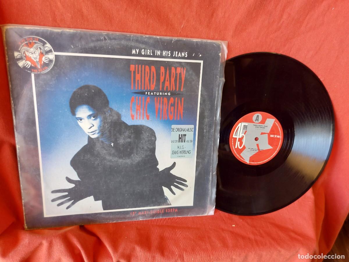 Discos de vinilo: MAXI SINGLE MY GIRL IN HIS JEANS 1992 ( PEDIDOS MINIMOS 10 &euro; ) , CAJA N&ordm;1 - LP