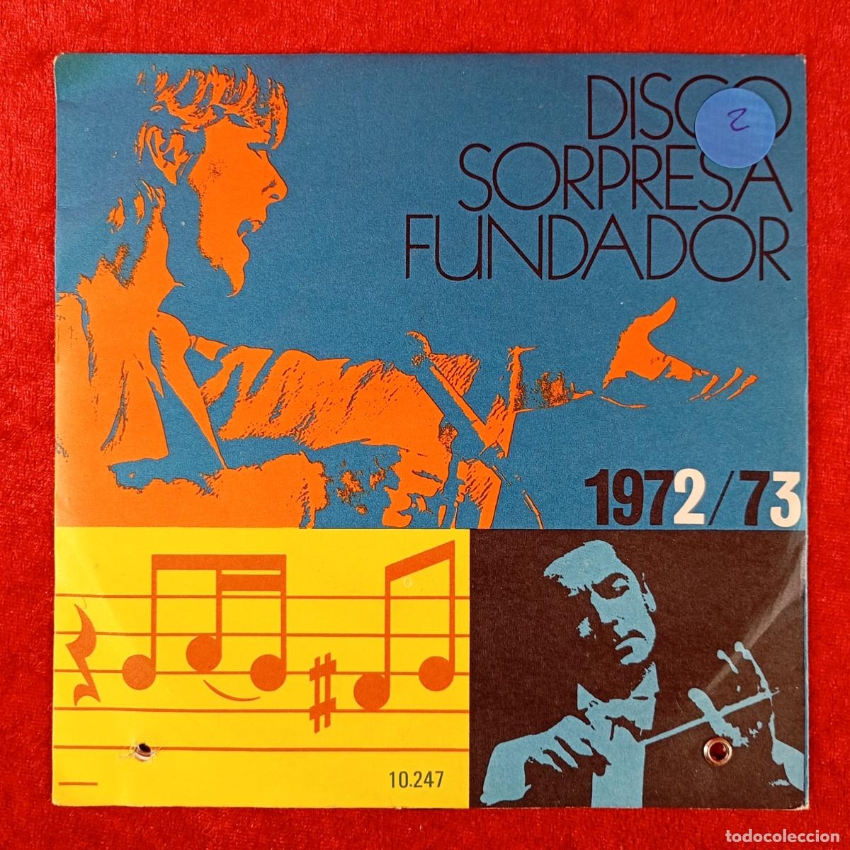 Discos de vinilo: DISCO SORPRESA FUNDADOR - 1972/73 - EL CLASICO FLAMENCO CARMEN AMAYA - SINGLE VINILO - 10.247 / 5779