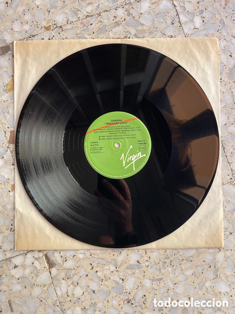 Discos de vinilo: Sandra-Innocent Love / Maxi-single - Foto 7