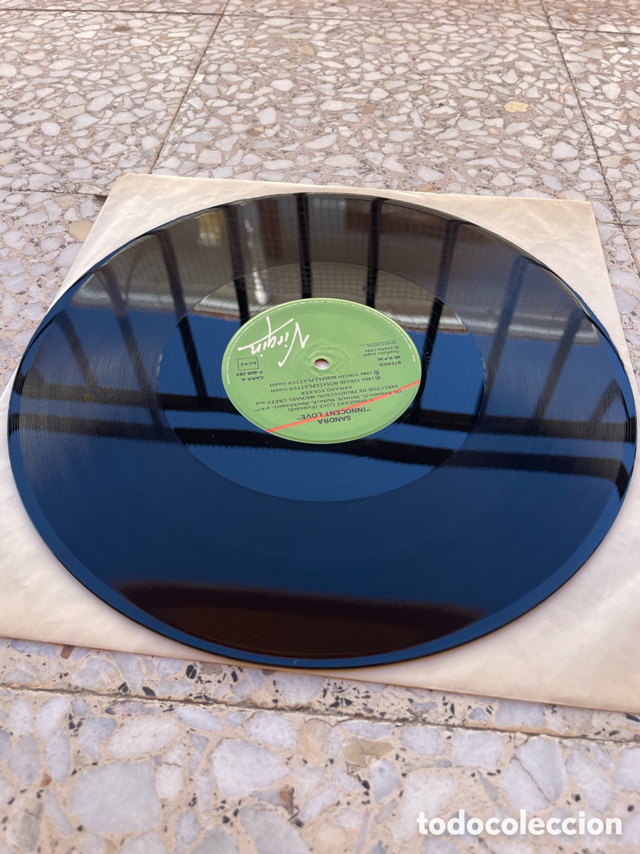 Discos de vinilo: Sandra-Innocent Love / Maxi-single - Foto 12