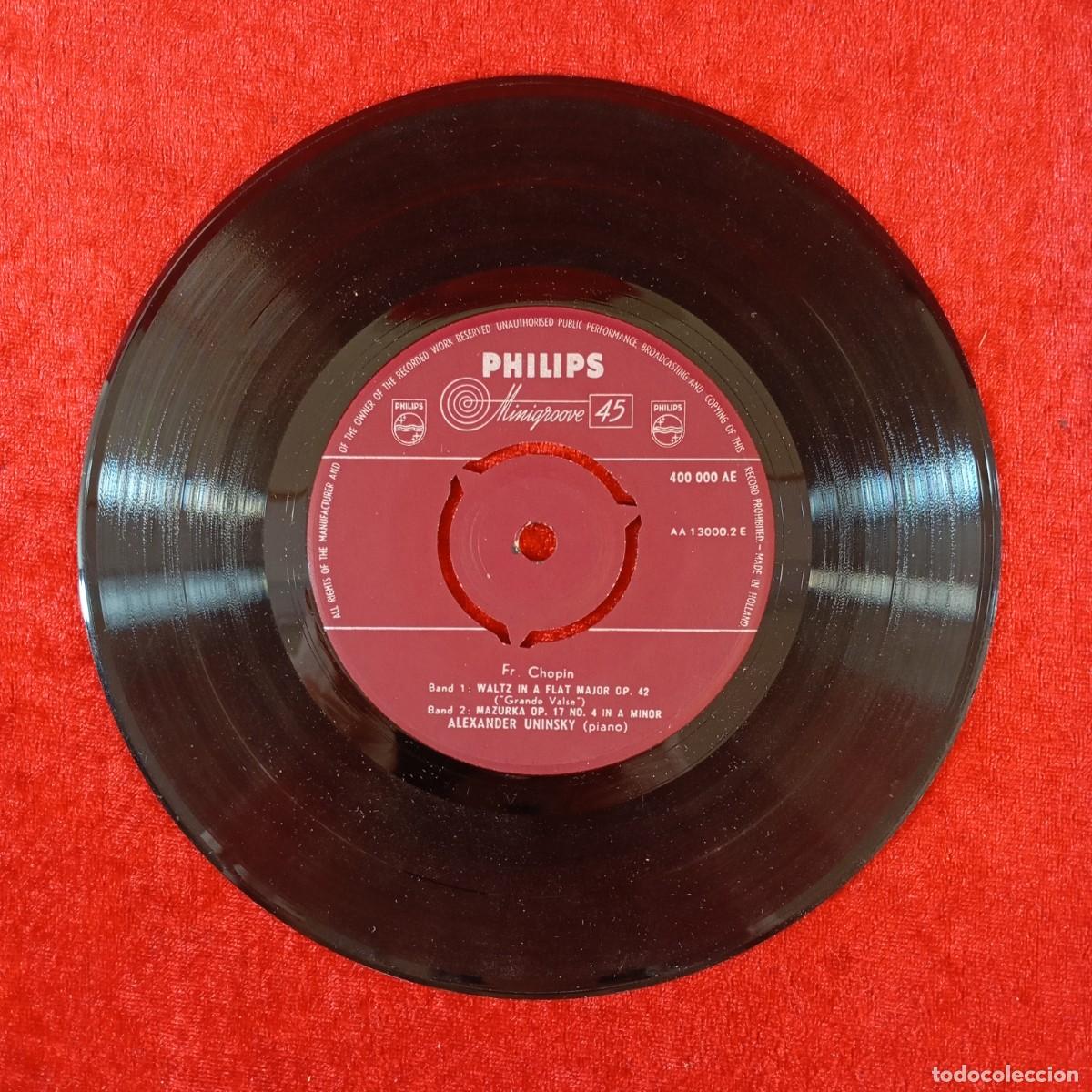 Discos de vinilo: FR. CHOPIN - SINGLE VINILO - PHILIPS MINIGROOVE 45 - 400 000 AE / 5783