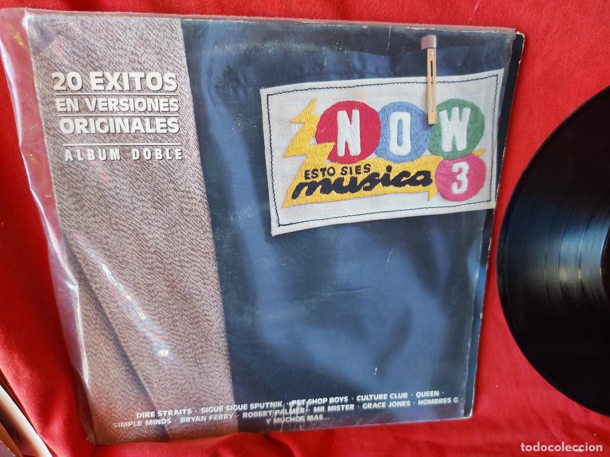 Discos de vinilo: LP NOW 3 ESTO SI ES MUSICA 1986 ( PEDIDOS MINIMOS 10 &euro; ) , CAJA N&ordm;1 - LP