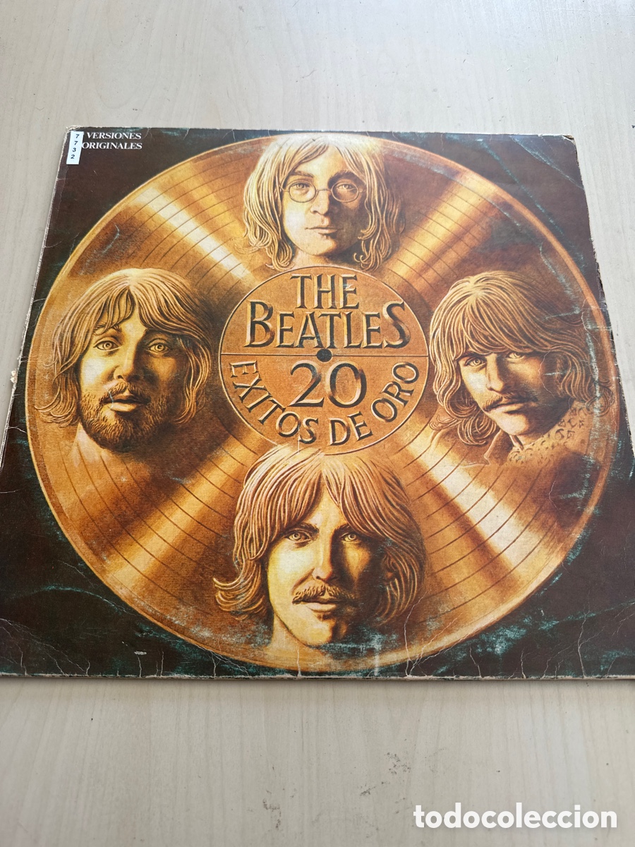Discos de vinilo: VIN7732 The beatles 20 &eacute;xitos de oro VINILO DE SEGUNDAMANO