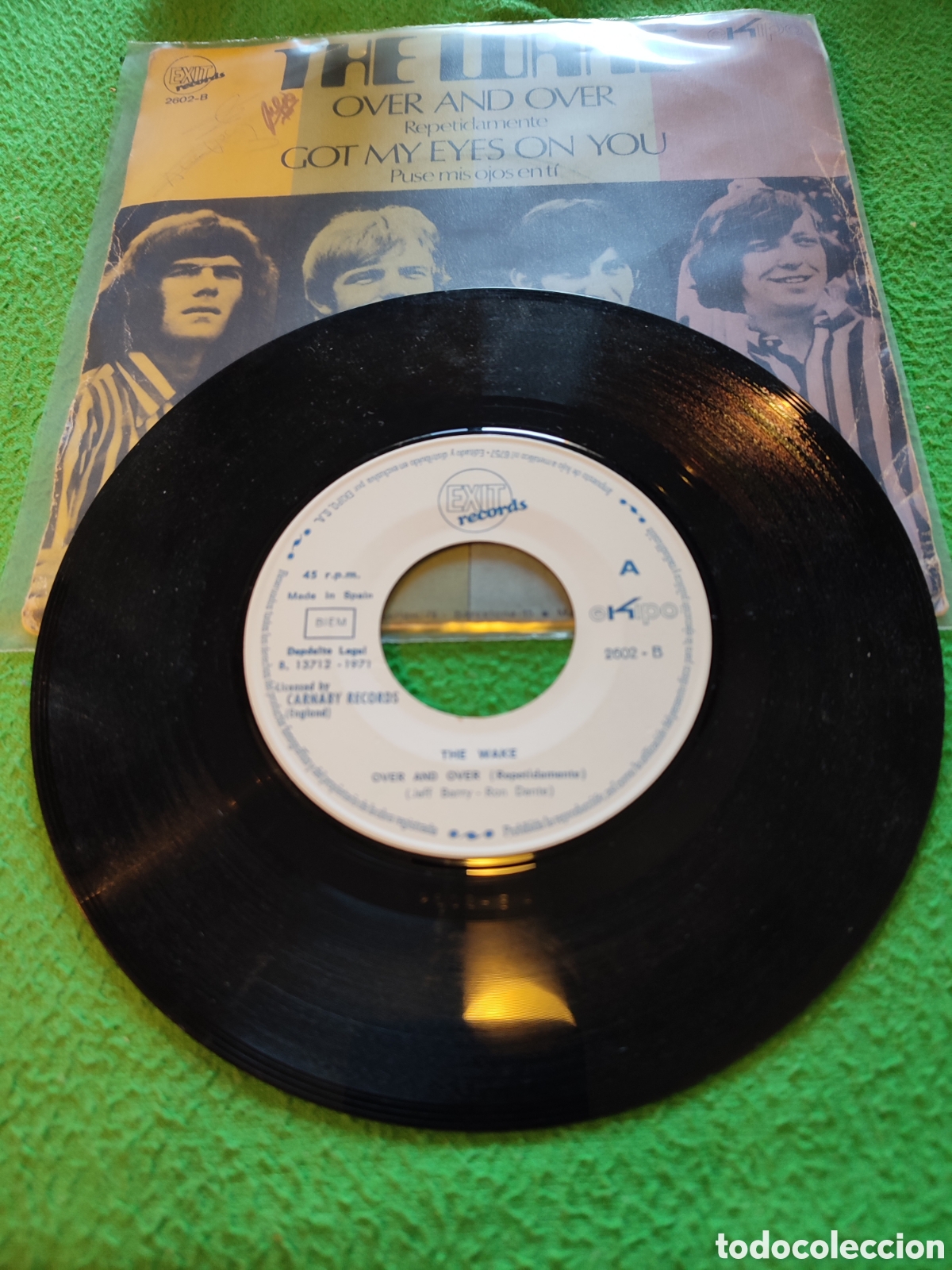 Discos de vinilo: The Wake - Over and over 1971 - Foto 2
