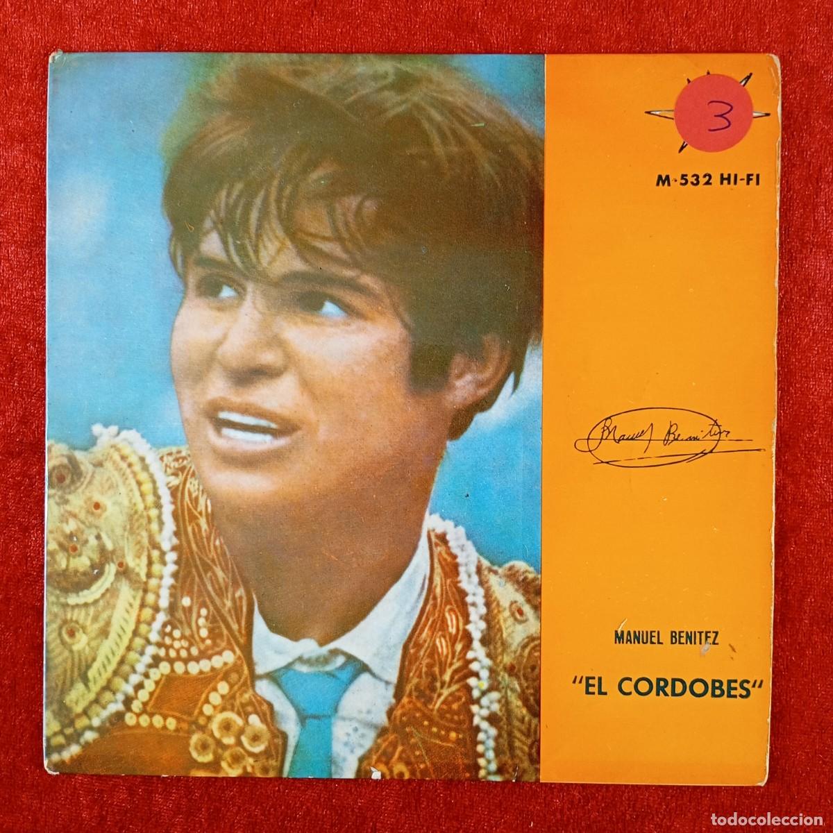 Discos de vinilo: MANUEL BENITEZ, EL CORDOBES - SINGLE VINILO - MARTEX - M 532 / 5791