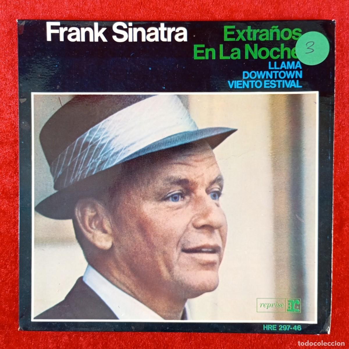 Discos de vinilo: FRANK SINATRA - EXTRA&Ntilde;OS EN LA NOCHE - SINGLE VINILO - HISPA VOX - HRE 297-46 / 5793