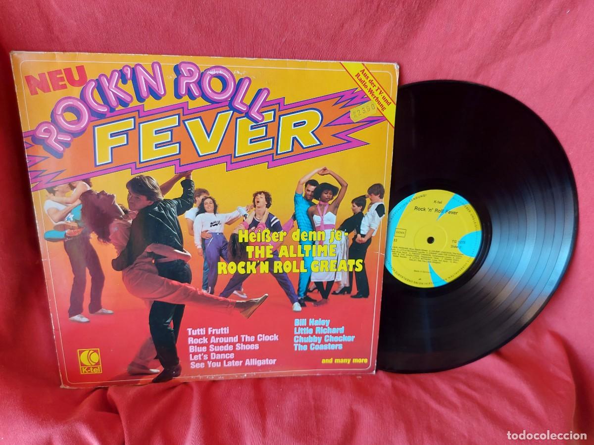 Discos de vinilo: LP ROCK N ROLL FEVER HEIBER DENN JE ,THE ALL TIME 1980( PEDIDOS MINIMOS 10 &euro; ) , CAJA N&ordm;1 - LP