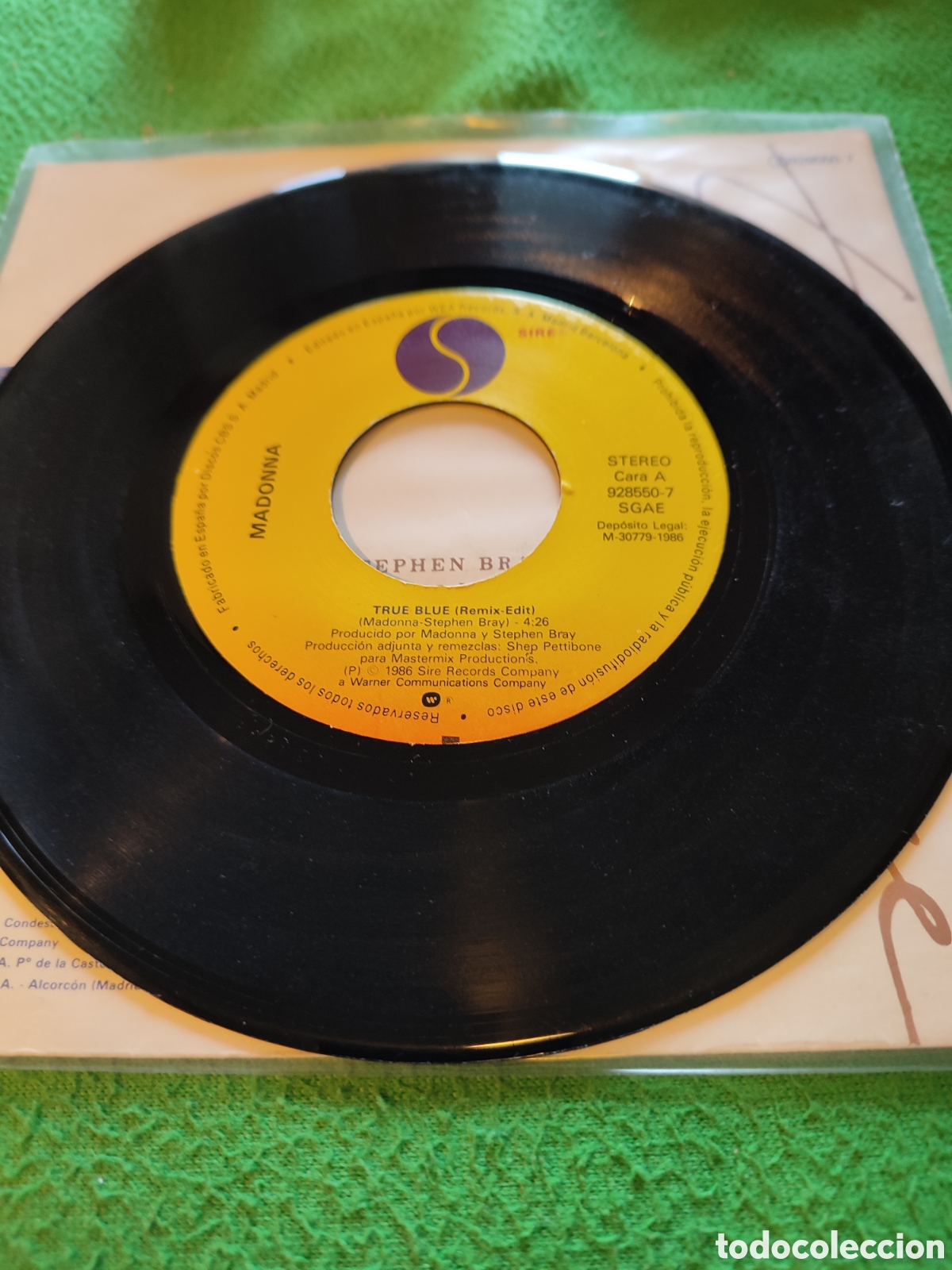 Discos de vinilo: Madonna - True blue ( Remix Edit) - Foto 3