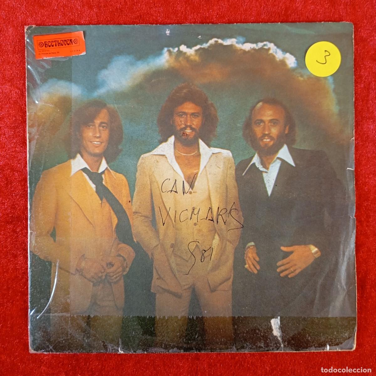 Discos de vinilo: BEE GEES - TOO MUCH HEAVEN, REST YOUR LOVE ON ME - SINGLE VINILO - RSO RECORDS - 20 90 331 50 / 5797