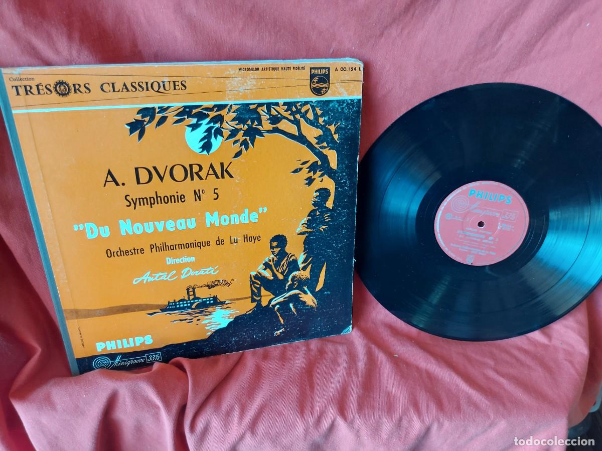Discos de vinilo: LP A. DVORAK SYMPHONIE N&ordm;5 A&Ntilde;O 1953 ( PEDIDOS MINIMOS 10 &euro; ) , CAJA N&ordm;1 - LP