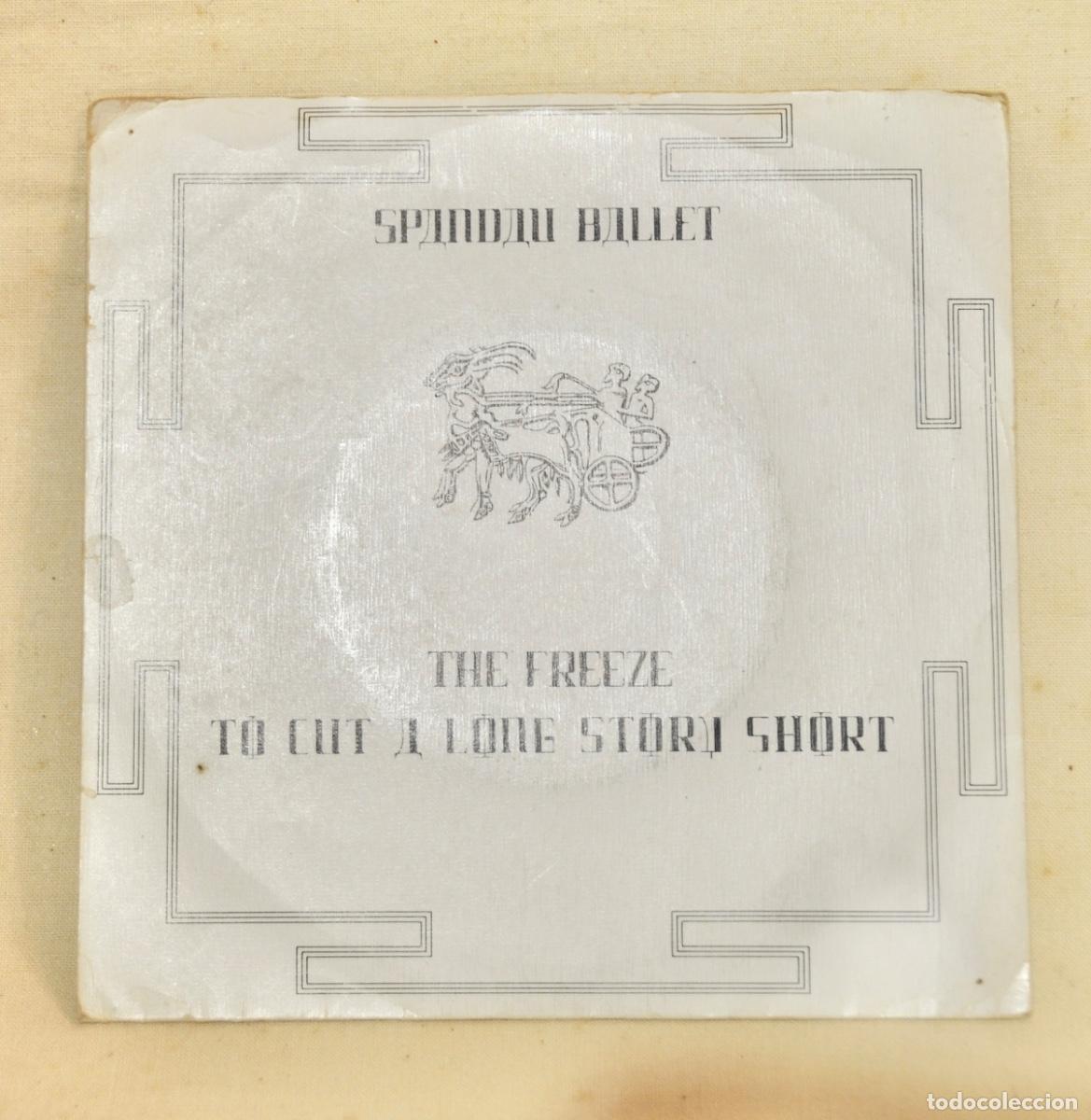 Discos de vinilo: Single vinilo Spandau Ballet - The freeze