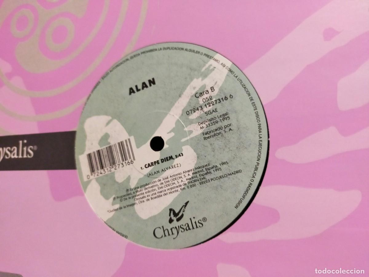Discos de vinilo: ALAN. CARPE DIEM. CHRYSALIS. 2 TEMAS. VER DESCRIPCI&Oacute;N. 1995