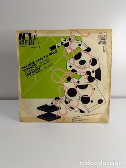 Discos de vinilo: IAN DURY & THE BLOCKHEADS (SINGLE) HIT ME WITH YOUR RHYTHM STICK A&Ntilde;O 1979