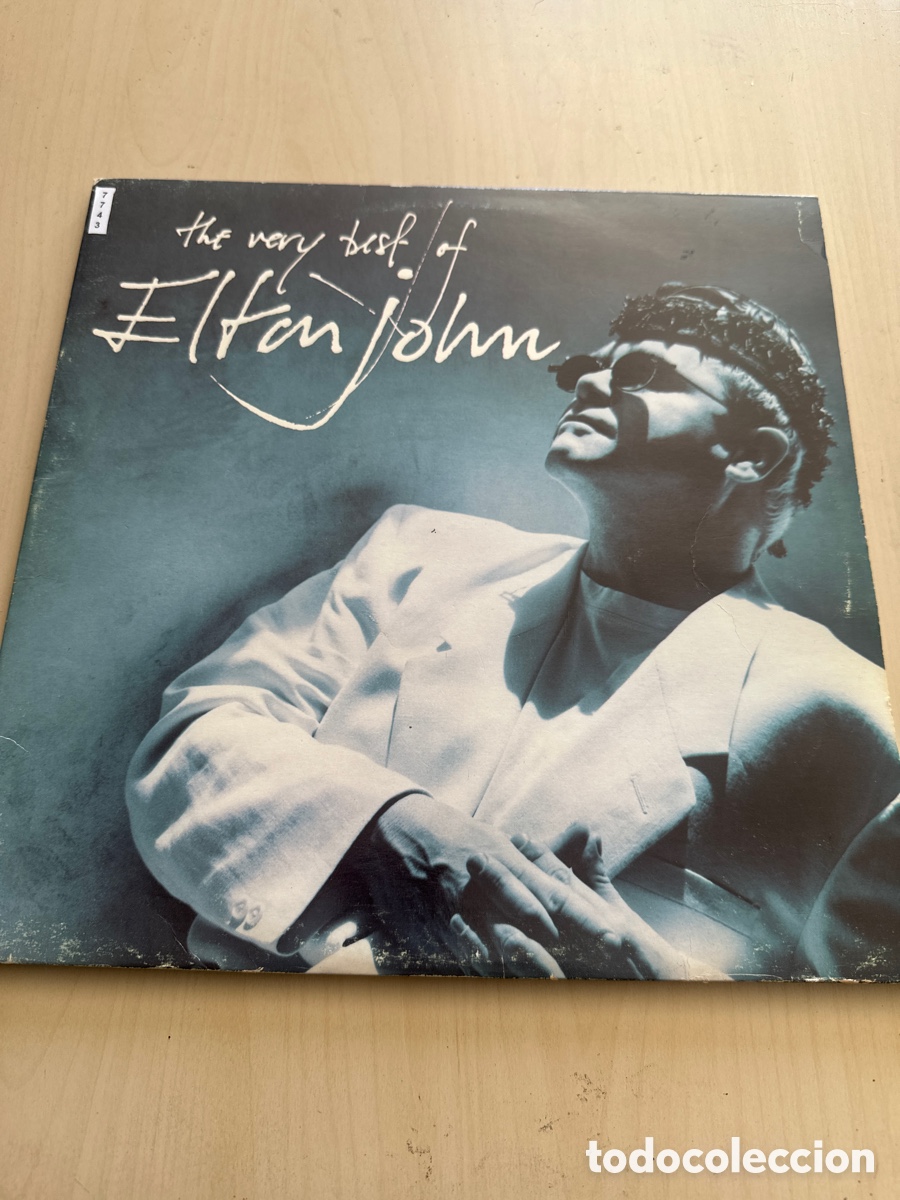 Discos de vinilo: VIN7743 The very besf of elton john VINILO DE SEGUNDAMANO
