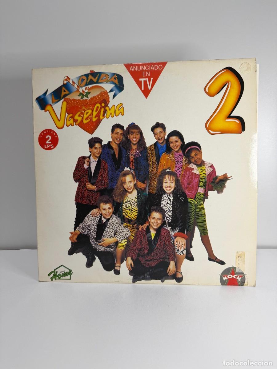 Discos de vinilo: LA ONDA VASELINA (LP) LA ONDA VASELINA 2 A&Ntilde;O 1992 &ndash; DOBLE DISCO - ED. PROMOCIONAL + HOJA CON LETRAS