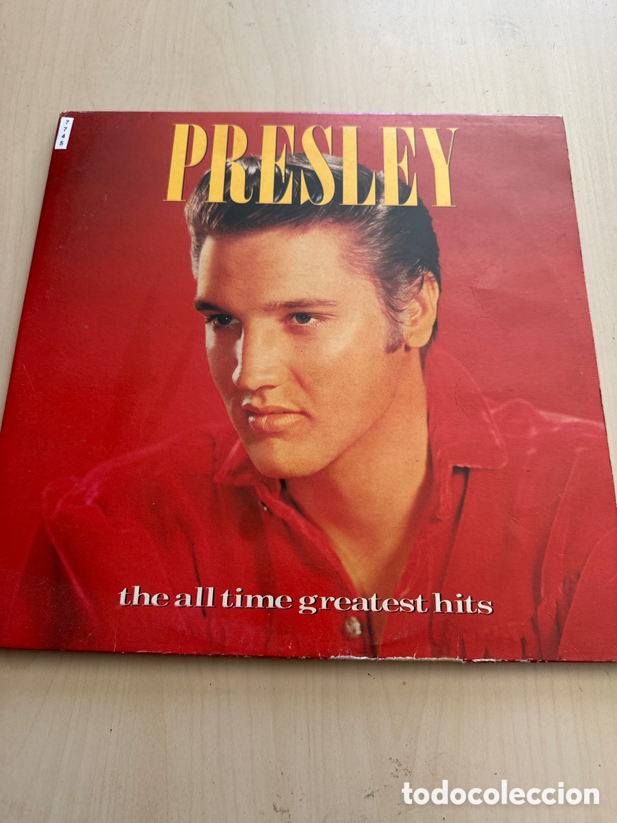 Discos de vinilo: VIN7745 presley the all time greatest hits VINILO DE SEGUNDAMANO