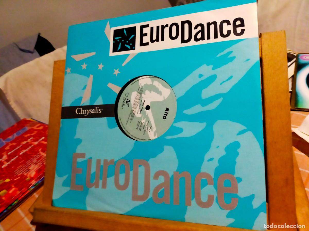 Discos de vinilo: MITO. EURODANCE. CHRYSALIS 2 TEMAS. VER DESCRIPCI&Oacute;N. 1995
