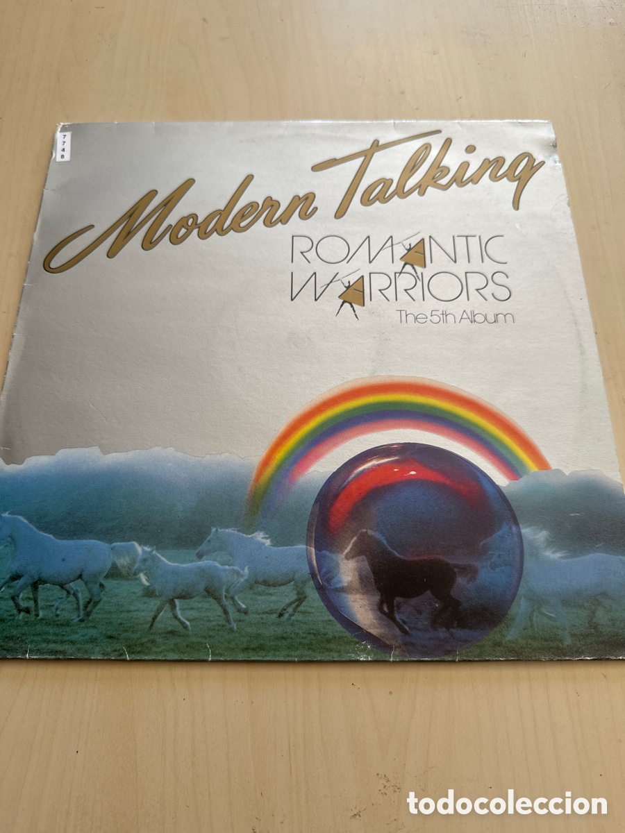 Discos de vinilo: VIN7748 modern talking romantic warriors VINILO DE SEGUNDAMANO