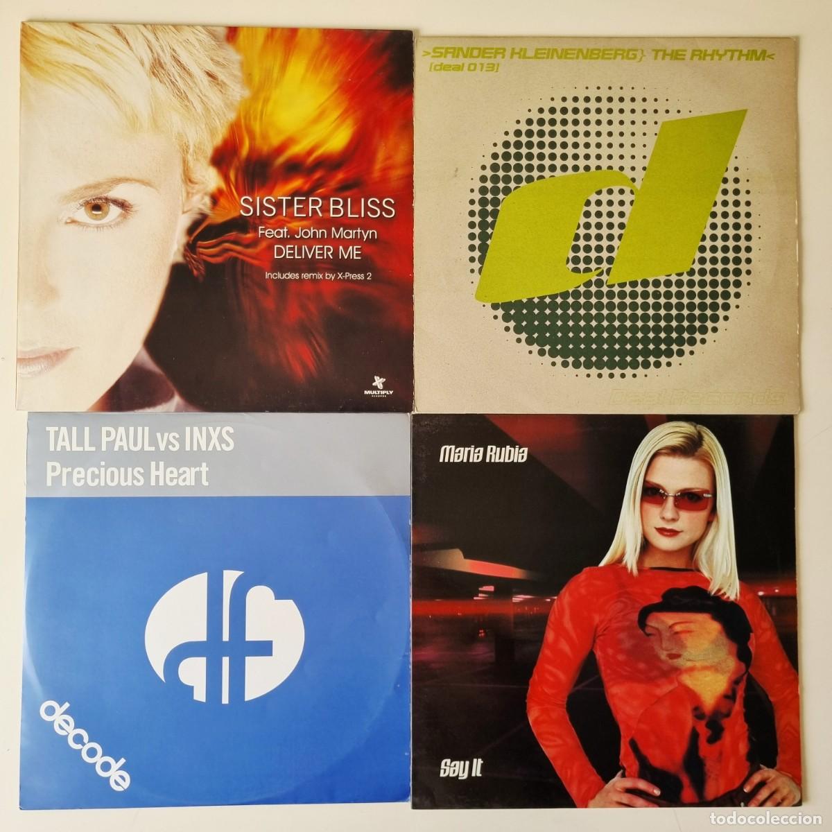 Discos de vinilo: Lote 19 vinilos 12&rdquo; Trance