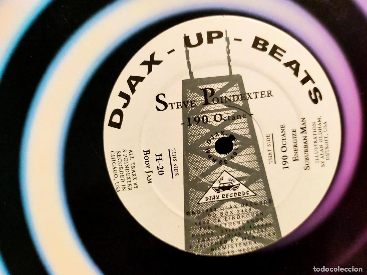 Discos de vinilo: STEVE POINDEXTER. DJAX - UP - BEATS. DJAX RECORDS. 5 TEMAS. VER DESCRIPCI&Oacute;N. 1993