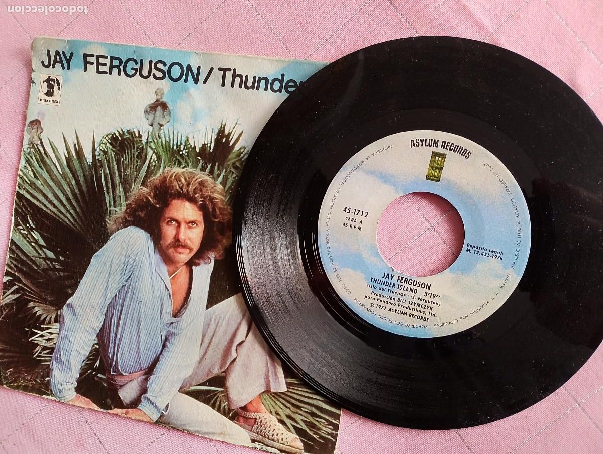 Discos de vinilo: Jay Ferguson &ndash; Thunder Island, 1978 - Foto 2