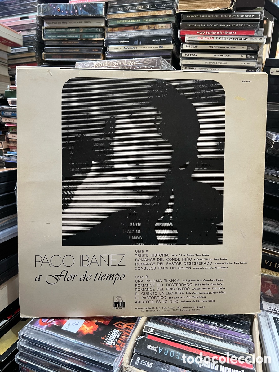 Discos de vinilo: Paco Ib&aacute;&ntilde;ez a flor de tiempo - Foto 2