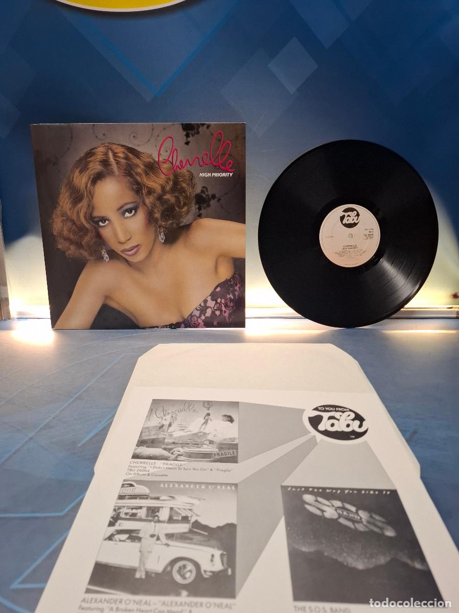 Discos de vinilo: Disco, Lp, Cherrelle, High Priority, 1985 - Foto 4