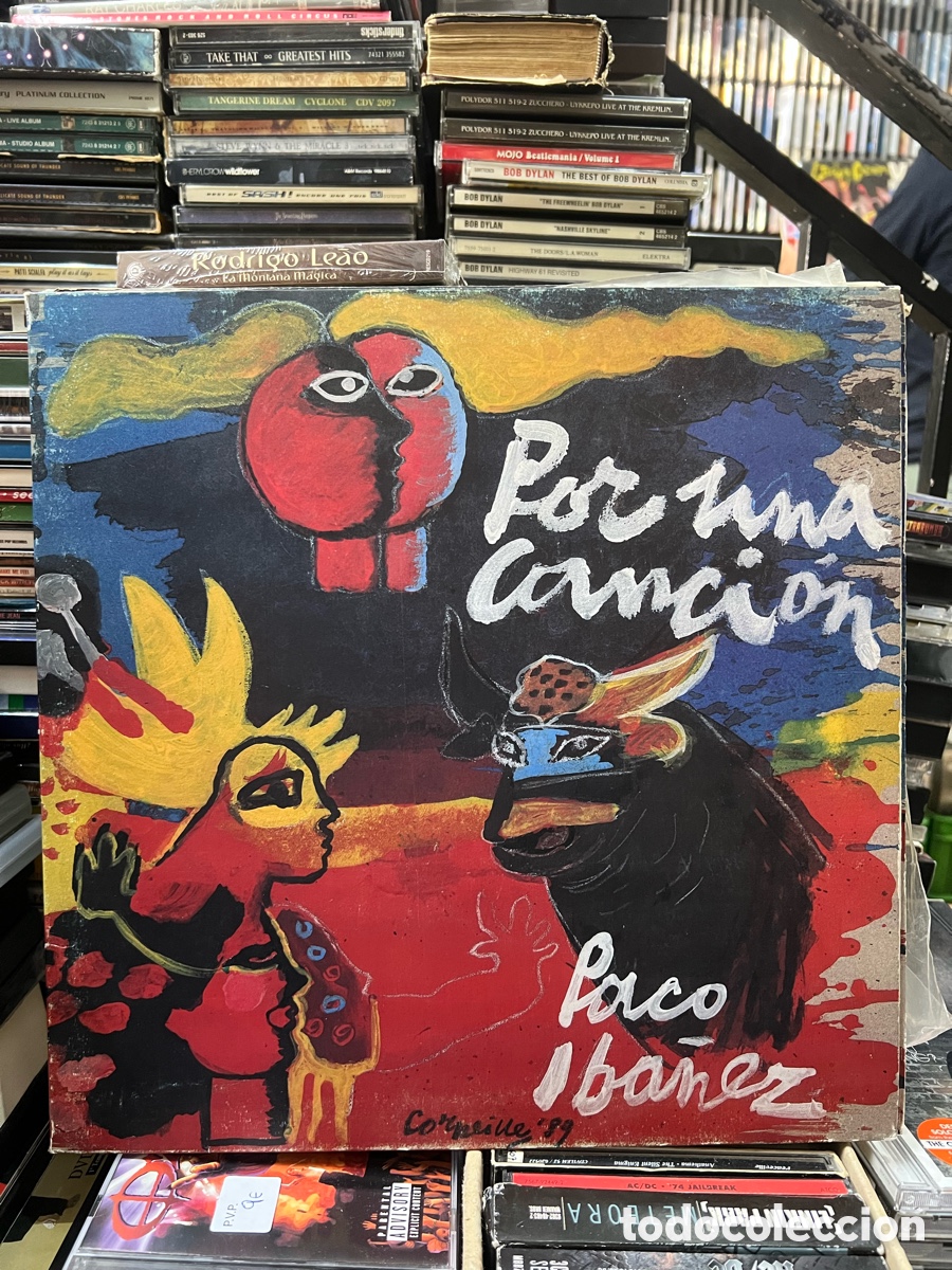 Discos de vinilo: Por una canci&oacute;n Paco Ib&aacute;&ntilde;ez