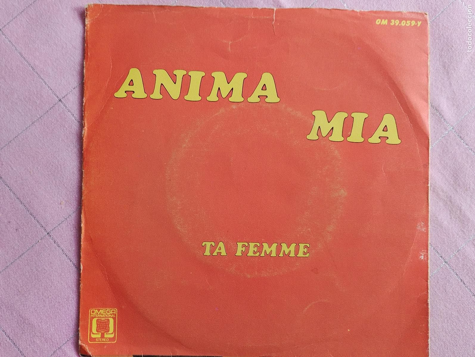 Discos de vinilo: Dalida &ndash; Anima Mia, 1974 - Foto 4