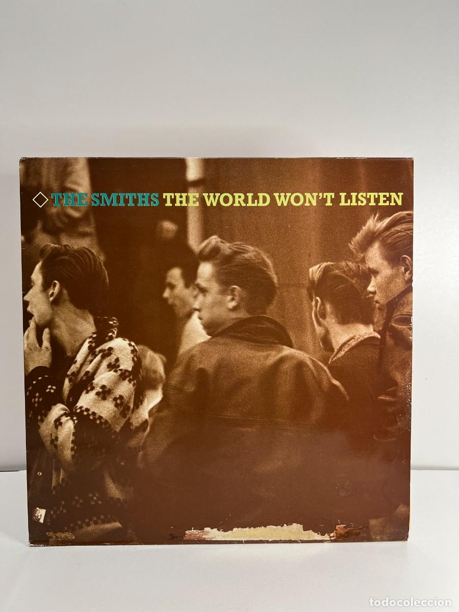 Discos de vinilo: THE SMITHS (LP) THE WORLD WON'T LISTEN - A&Ntilde;O 1986 - ENCARTE CON LETRAS