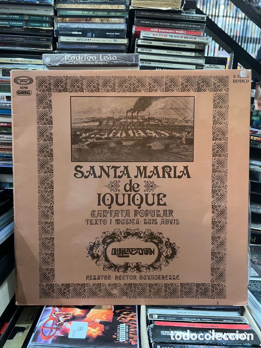 Discos de vinilo: Santa Mar&iacute;a de Iquique Cantata popular