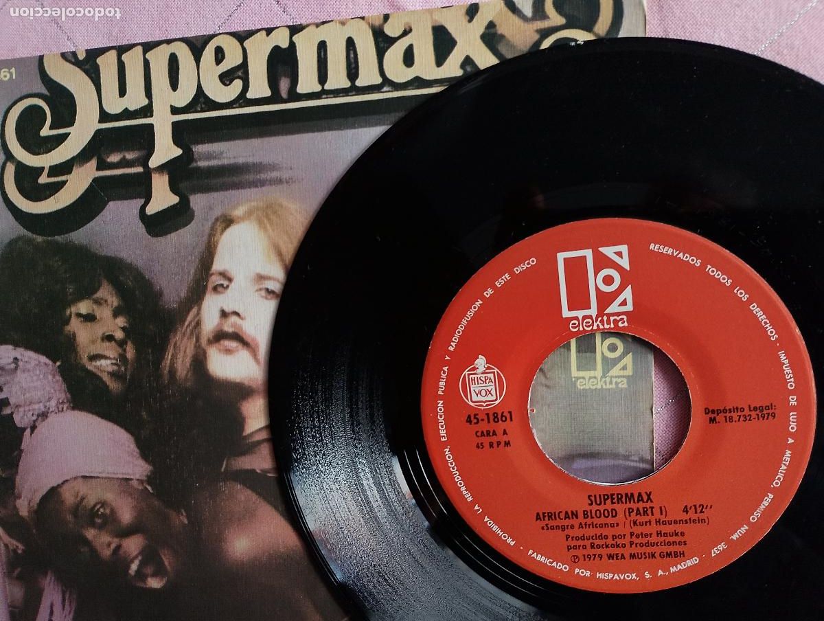Discos de vinilo: Supermax &ndash; African Blood, 1979 - Foto 2